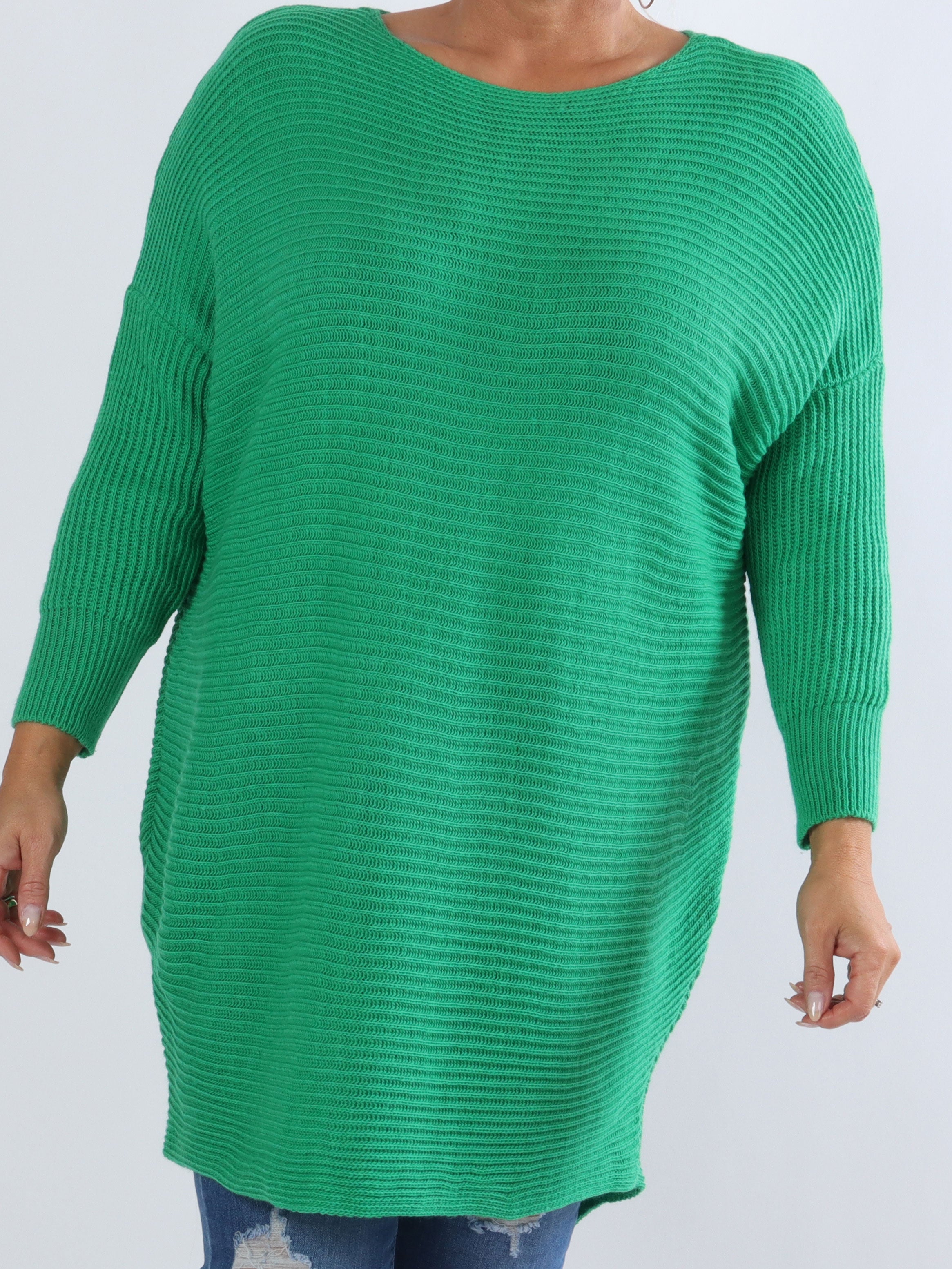 Teddy - Strikbluse med tætsiddende ærmer